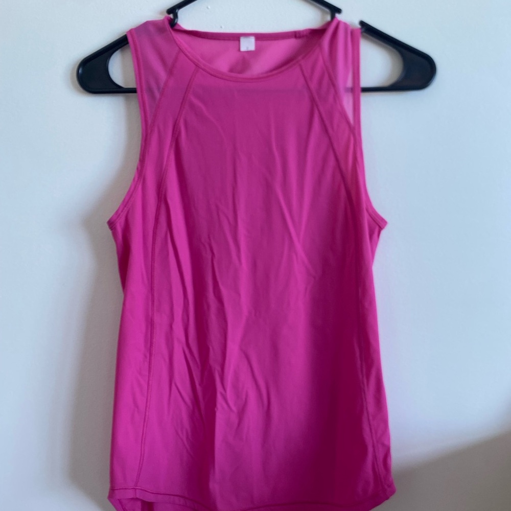 pink lululemon tank top